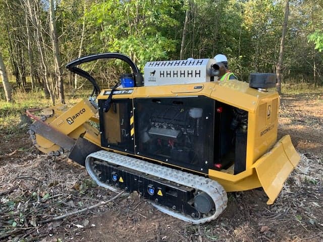 RG165 Stump Grinder on Tracks 